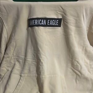 American Eagle Light Yellow Hoodie